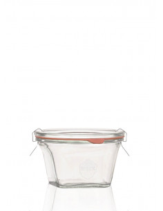 290ml WECK-Quadro-Glas -...