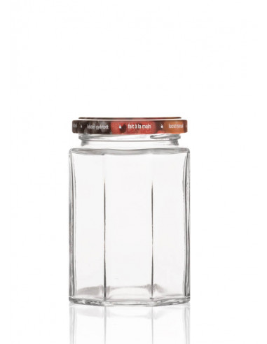 270ml SCHRAUBGLAS - TO 63 inkl. Deckel (6er)