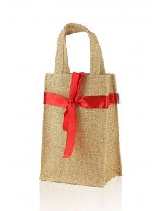 Jutetasche "gold dust"