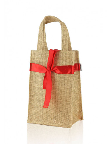 Jutetasche "gold dust"