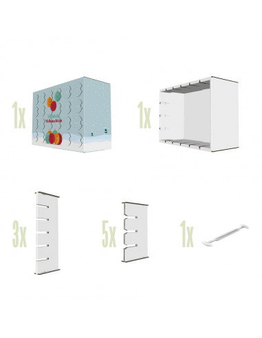 Adventkalender für Flaschen Adventkalender für Flaschen