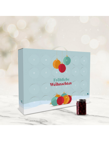 Adventkalender für Gläser