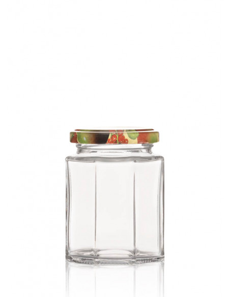 190ml SCHRAUBGLAS - TO 58 inkl. Deckel (6er)