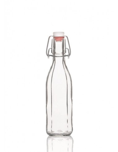 250 ml Saftflasche 10-Kant (6er Pack)