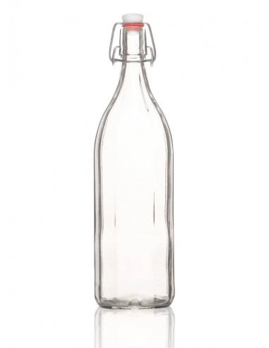 1 Liter BÜGELVERSCHLUSSFLASCHE (6er)