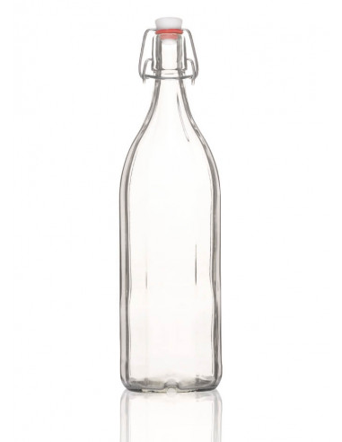 1 Liter Saftflasche (6er Pack) inkl. Bügelverschluss