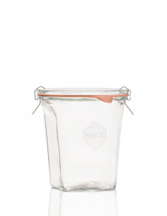 545ml WECK-Quadro-Glas -...