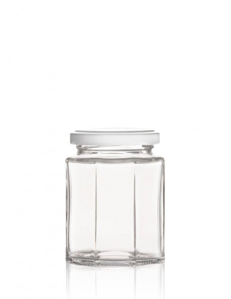 190ml SCHRAUBGLAS - TO 58 inkl. Deckel (6er)