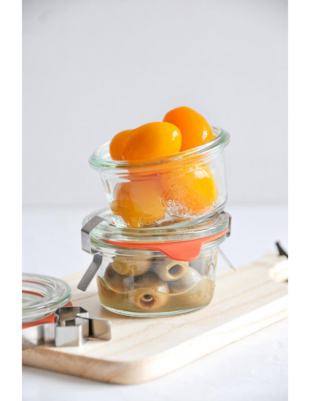 50ml WECK-Sturzglas - komplett (12er)