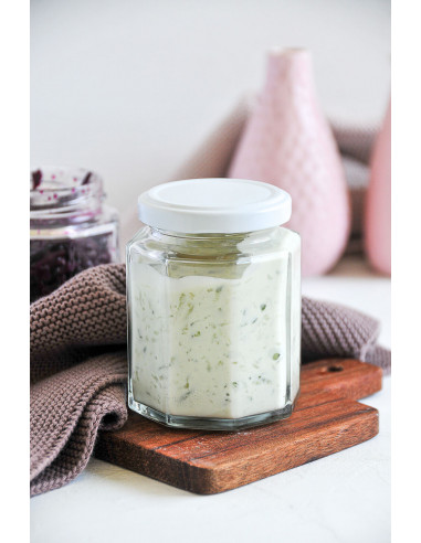 190ml SCHRAUBGLAS - TO 58 inkl....