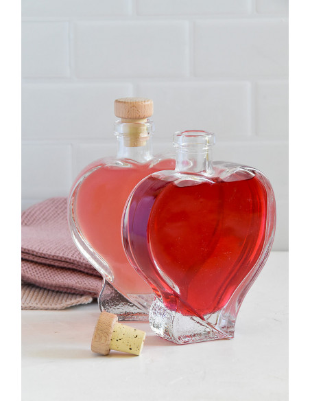 100ml HERZ PASSIONE Motiv-Flasche