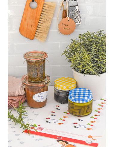 Etikette oval 36x65 mm