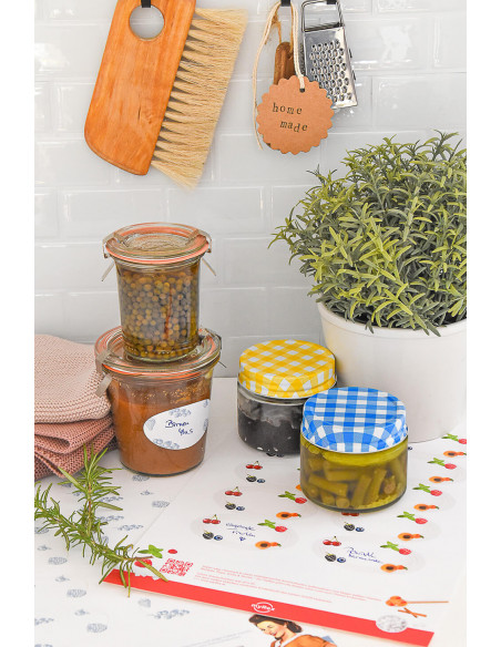 Etikette oval 36x65 mm