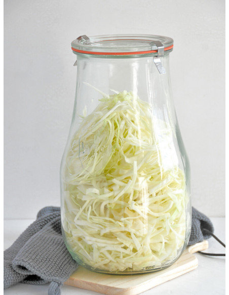 2,5 Liter WECK-Tulpenglas - komplett