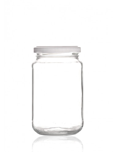 370ml SCHRAUBGLAS - TO 63 inkl. Deckel (6er)