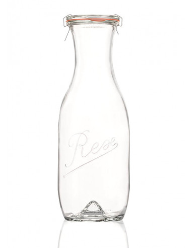 1 Liter REX-Pyramidenflasche - komplett