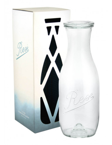 1 Liter REX-Pyramidenflasche - komplett