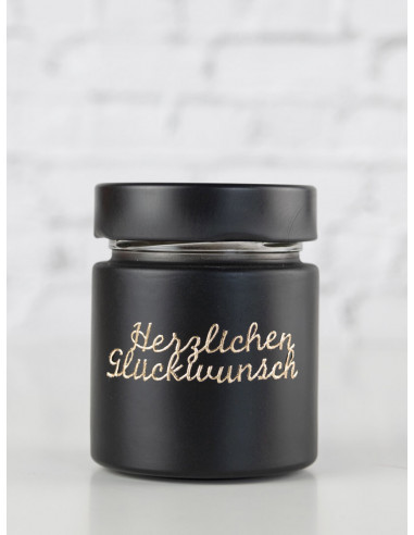 HERZLICHEN GLÜCKWUNSCH gold