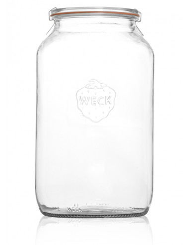 3 Liter WECK-Zylinderglas - komplett