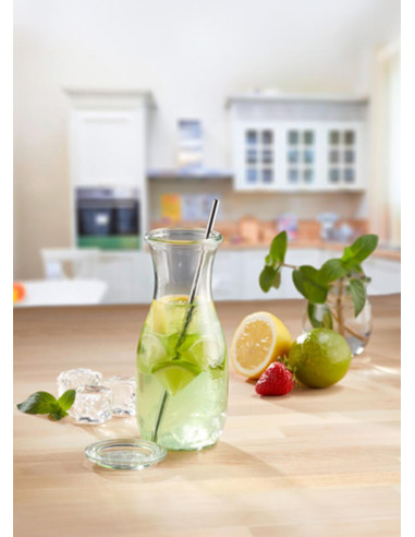 Edelstahl Trinkhalme gerade (4er-Pack) Edelstahl Trinkhalme gerade (4er-Pack)