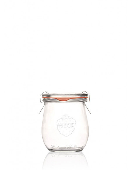 220ml WECK-Tulpenglas - komplett (12er)