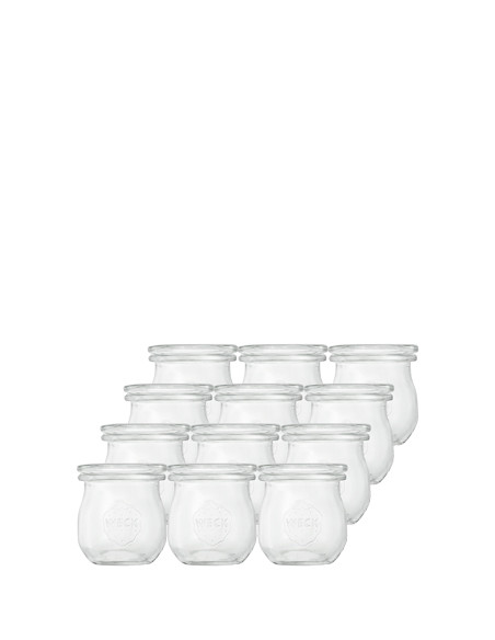 75ml WECK-Mini-Tulpenglas inkl. Deckel (12er)