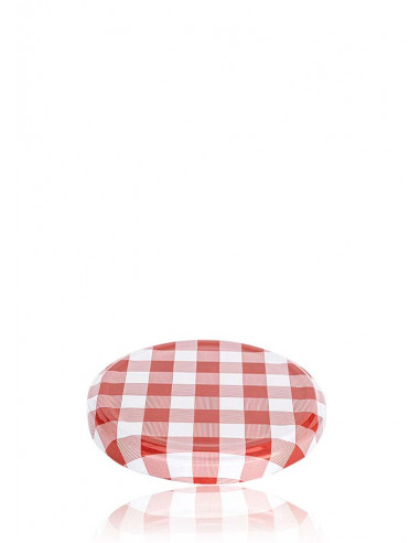 Schraubdeckel TO 82 rot-weiss-karo