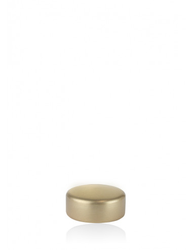 Alu-Schraubverschluss GPI28 gold