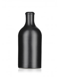 500 ml Tonkrug schwarz-matt