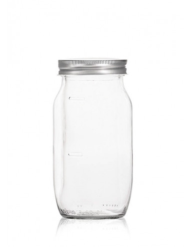 500ml MULTI Flasche inkl. Deckel (4er)