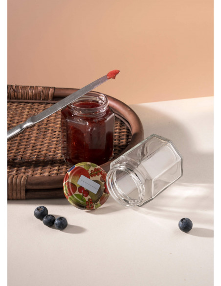 190ml SCHRAUBGLAS - TO 58 inkl. Deckel (6er)