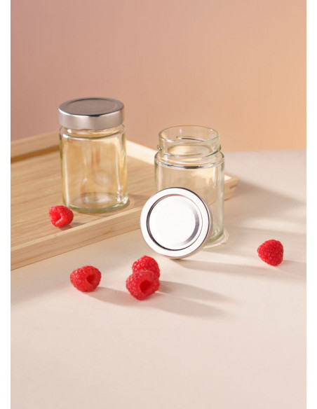 195ml SCHRAUBGLAS - DTO 58 inkl. Deckel (6er)