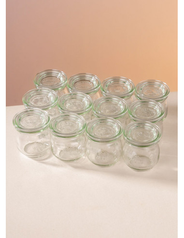 75ml WECK-Mini-Tulpenglas inkl. Deckel (12er)