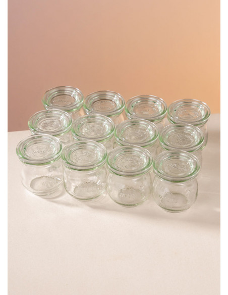 75ml WECK-Mini-Tulpenglas inkl. Deckel (12er)
