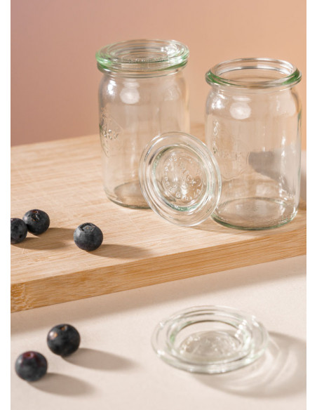 140ml WECK-Mini-Zylinderglas inkl. Deckel (12er)