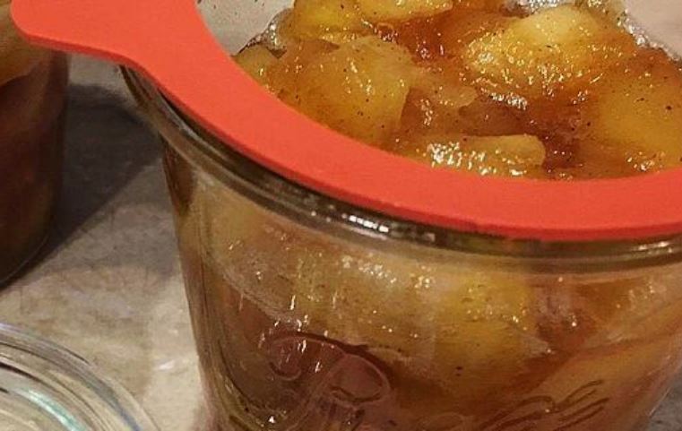 Karamellisierte Apfelstücke - myRex