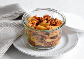  Lasagne im Glas