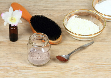 DIY Trockenshampoo