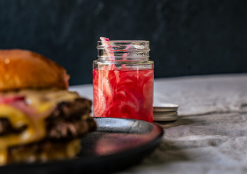 Pickled Onions / Rote Zwiebeln