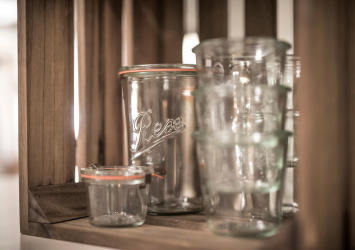 Glas statt Plastik