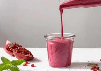 Granatapfel-Smoothie: Frisch, gesund und voller Power