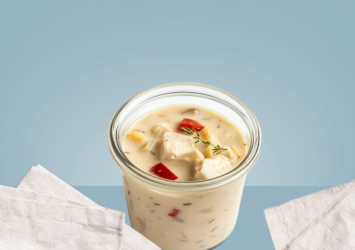 Cremige Hühnersuppe – einfach zubereitet