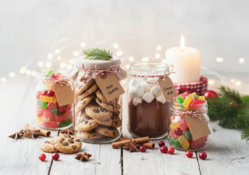 Wichtelgeschenke im Glas: 